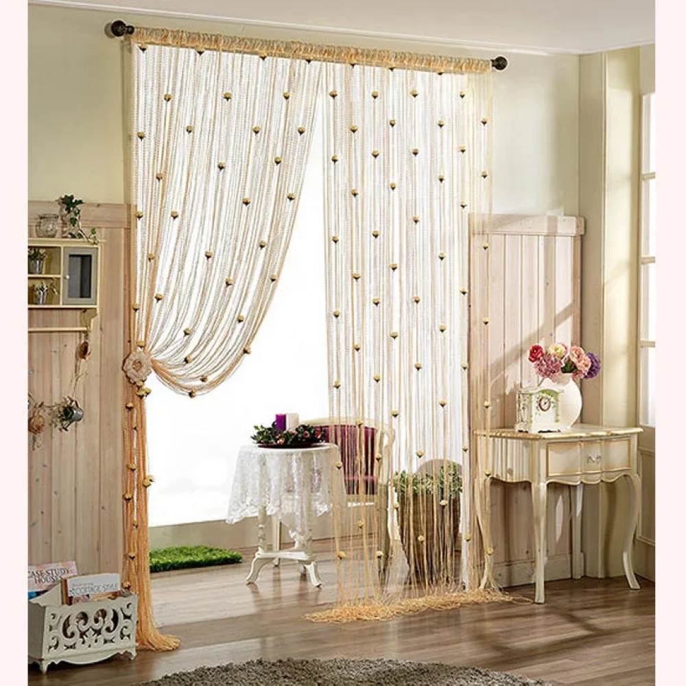String Curtain | Golden